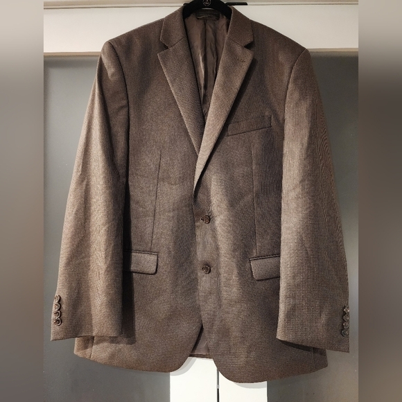 Lauren Ralph Lauren Tweed Mens 44L Blazer Sport Coat Jacket - Picture 1 of 16